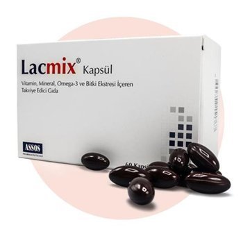 Assos Lacmix Bitki Ekstralar Yetişkin Vitamin 60 Kapsül