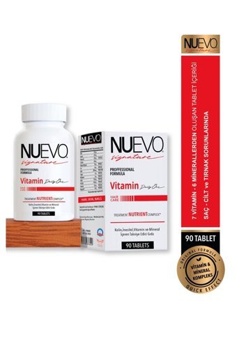 Nuevo Signature Aromasız Yetişkin Vitamin 90 Tablet