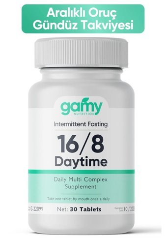 Gamy Daytime - Nighttime Aromasız Yetişkin Vitamin 30 Kapsül