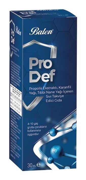 Balen Prodef Bitki Ekstralar Yetişkin Vitamin 30 ml