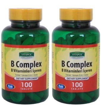 Trunature Vitamin B Complex Aromasız Yetişkin Vitamin 100 Tablet