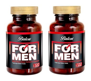 Balen Tribulus Bitki Ekstralar Yetişkin Vitamin 2x120 Kapsül