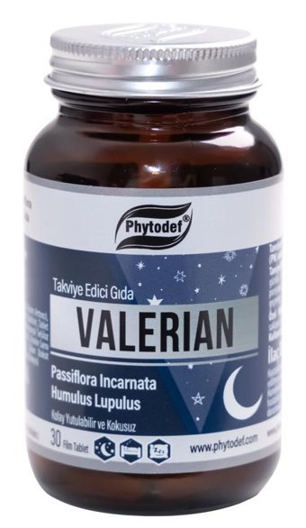 Phytodef Valerian Aromasız Yetişkin Vitamin 30 Kapsül