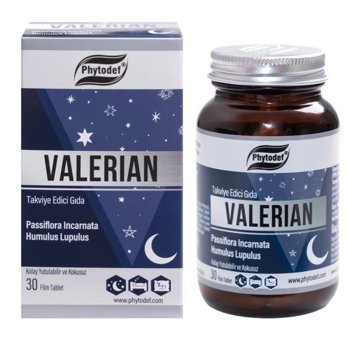 Phytodef Valerian Aromasız Yetişkin Vitamin 30 Kapsül