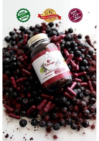 Mor Aronya Bitkisel Kapsül Bitki Ekstralar Yetişkin Vitamin 60 Kapsül