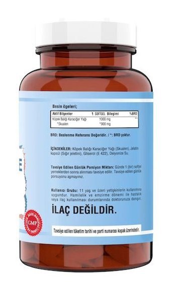 Ncs Squalene Ahududu Yetişkin Vitamin 90 Softgel