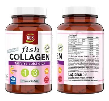 Ncs Kollajen Tip 1 3 - Nevfix Vitamin D3 K2 Aromasız Yetişkin Vitamin 90 Tablet