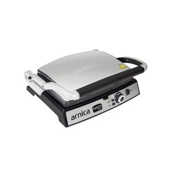 Arnica Tostit Maxi GH26244 6 Dilim Granit Çıkartılabilir Plaka Tek Yönlü 2000 W Izgaralı inox Tost Makinesi