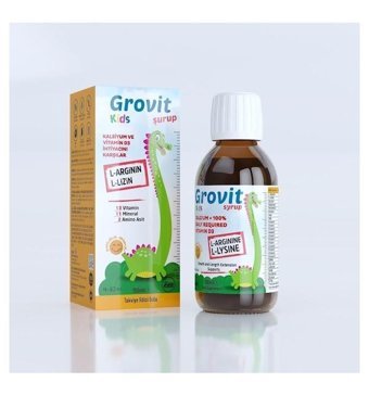 grovit Kids Sıvı Takviye Edici Şurup Bitki Ekstralar Yetişkin Vitamin 150 ml