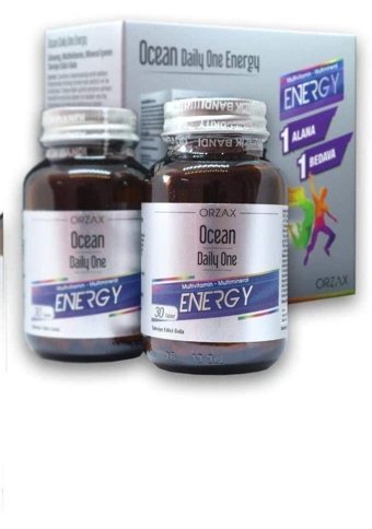 Orzax Ocean Daily One Energy Aromasız Yetişkin Vitamin 30 Kapsül