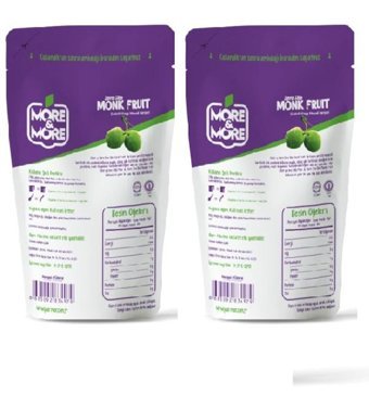 More & More Zero Slim Monk Fruit Aromasız Yetişkin Vitamin 400 gr