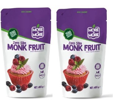 More & More Zero Slim Monk Fruit Aromasız Yetişkin Vitamin 400 gr