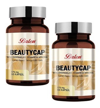 Balen Beautycap Bitki Ekstralar Yetişkin Vitamin 2x60 Kapsül