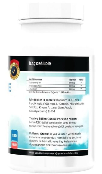 Ncs Vitamin D3 Vitamin K2 Aromasız Yetişkin Vitamin 180 Tablet - 20 ml