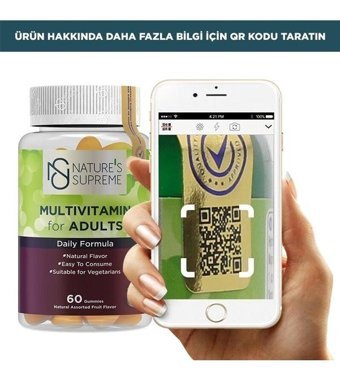 Nature'S Supreme Multivitamin For Adults Aromasız Yetişkin Vitamin 60 Tablet