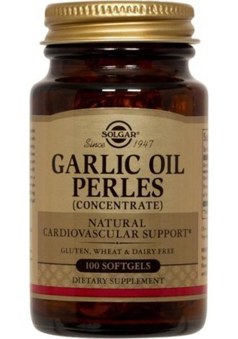 Solgar Garlic Oil Perles Aromasız Yetişkin Vitamin 100 Kapsül
