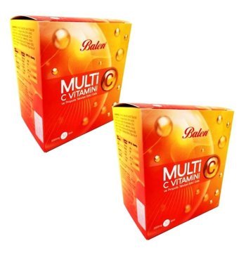 Balen Multi C Vitamini Ve Propolis Karışık Meyve Yetişkin Vitamin 2x30 Şase