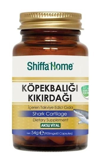 Shiffa Home Köpekbalığı Kıkırdağı Aromasız Yetişkin Vitamin 3x60 Adet