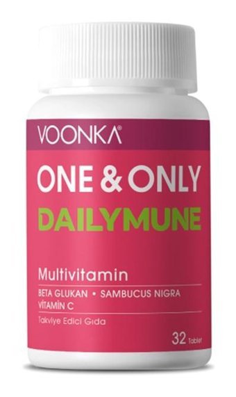 Voonka One And Only Dailymune Multivitamin Meyveli Yetişkin Vitamin 32 Tablet