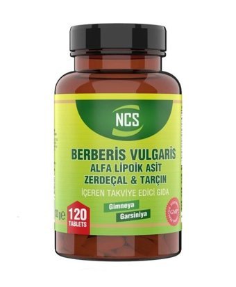 Ncs Berberis Vulgaris Bitki Ekstralar Yetişkin Vitamin 2x180 - 120 Tablet