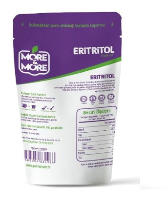 More&More Eritritol Aromasız Yetişkin Vitamin 400 gr