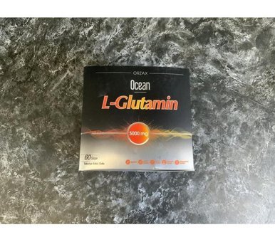 Orzax Ocean L-Glutamin Portakallı Yetişkin Vitamin 60 Şase