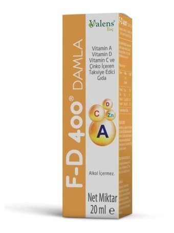 F-D Damla Yetişkin Vitamin 20 ml