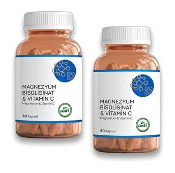 Anti Vitamin C Magnezyum Aromasız Yetişkin Vitamin 60 Kapsül