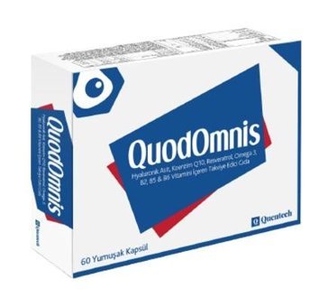 Quentech Quodomnis Aromasız Yetişkin Vitamin 60 Kapsül