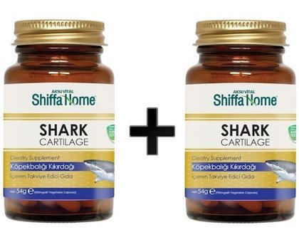Shiffa Home Köpek Balığı Köpekbalığı Kıkırdağı Yetişkin Vitamin 2x60 Tablet