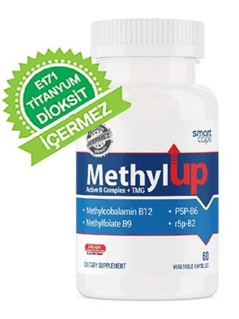 Smartcaps Methylup Active B Complex+Tmg Aromasız Yetişkin Vitamin 30 Tablet