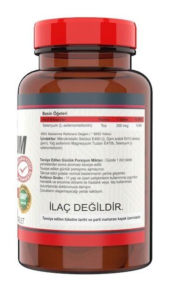 Nevfix Selenyum Aromasız Yetişkin Vitamin 120 Tablet