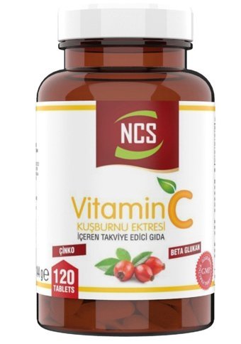 Ncs Vitamin C Kalsiyum Magnezyum Aromasız Yetişkin Vitamin 120 Tablet - 120 Tablet