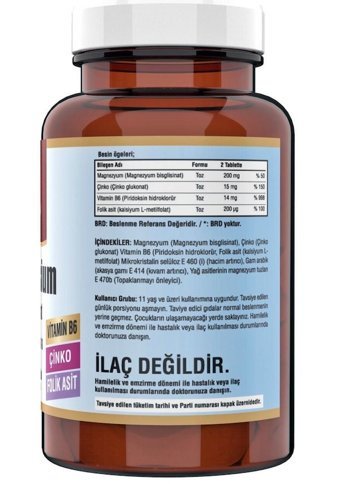 Ncs Zma Aromasız Yetişkin Vitamin 120 Tablet