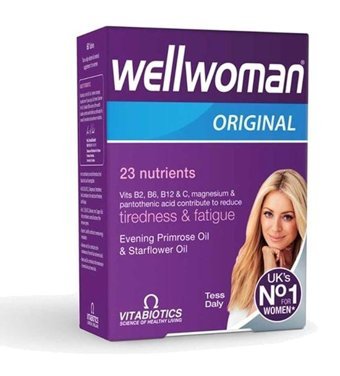 Wellwoman Original Aromasız Yetişkin Vitamin 60 Kapsül