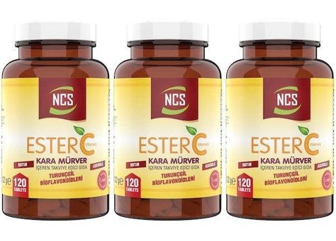 Ncs C Vitamini Karamürverli Yetişkin Vitamin 2x120 Tablet