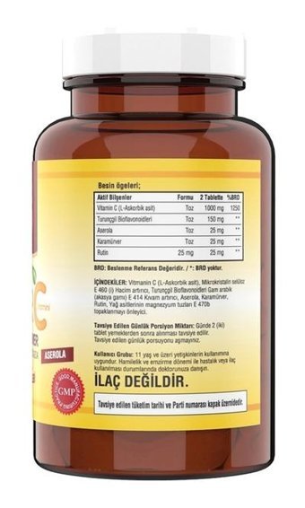 Ncs C Vitamini Karamürverli Yetişkin Vitamin 2x120 Tablet