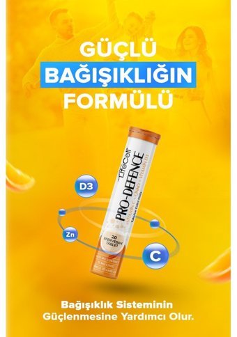 Lifecell Pro-Defence Aromasız Yetişkin Vitamin 20 Tablet