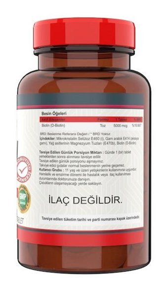 Selenium - Aromasız Yetişkin Vitamin 120 Tablet