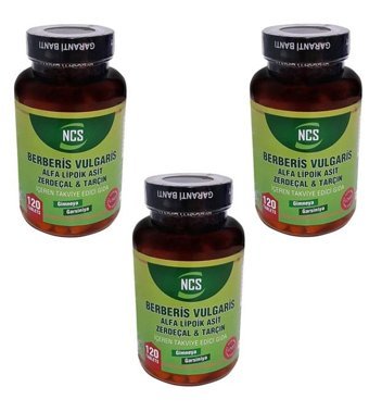 Ncs Berberis Vulgaris Tarçın - Zerdeçal Yetişkin Vitamin 3x360 Tablet