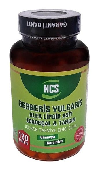 Ncs Berberis Vulgaris Tarçın - Zerdeçal Yetişkin Vitamin 3x360 Tablet