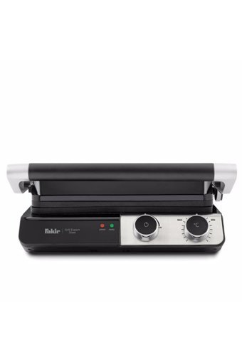 Fakir Grill Expert Steel 4 Dilim Alüminyum Çıkartılabilir Plaka Tek Yönlü 1800 W Izgaralı Kırmızı Tost Makinesi