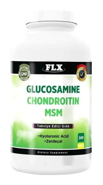 Glucosamine Glucosamine Chondroitin Msm - Vitamin D3 K2 Aromasız Yetişkin Vitamin 300 Tablet - 20 ml
