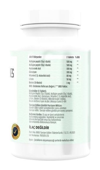 Ncs Vitamin C Çinko Propolis + Collagen Tip 1-3 Portakallı Yetişkin Vitamin 60 Tablet - 300 Tablet