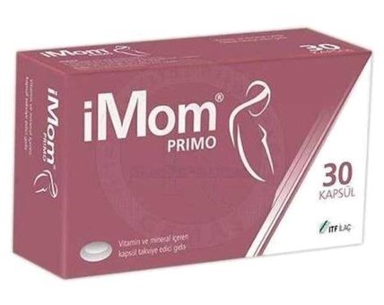Imom Primo Aromasız Yetişkin Vitamin 30 Kapsül