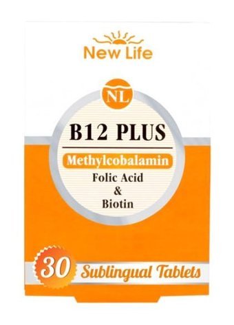 New Life B12 Plus Aromasız Yetişkin Vitamin 30 Kapsül