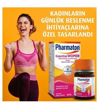 Pharmaton Essential Wome Aromasız Yetişkin Vitamin 30 Tablet