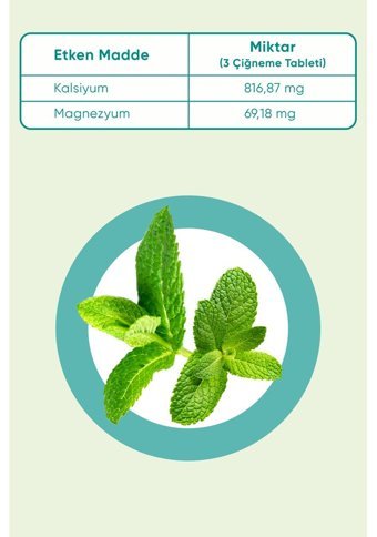 Asido Mint Mint Yetişkin Vitamin 80 Tablet