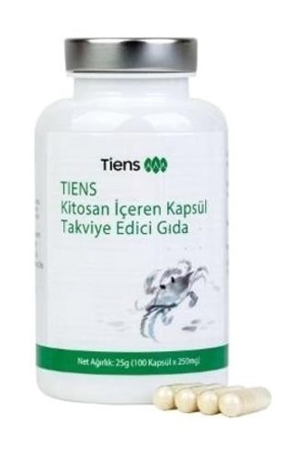 Tiens Kitosan İçeren Takviye Edici Gıda Aromasız Yetişkin Vitamin 100 Kapsül