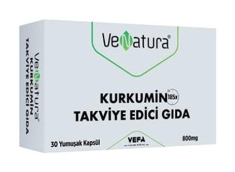 Venatura Kurkumin Aromasız Yetişkin Vitamin 30 Kapsül